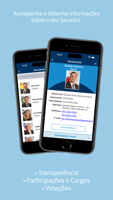 Senado Digital Screenshot