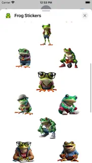 frog stickers iphone screenshot 2