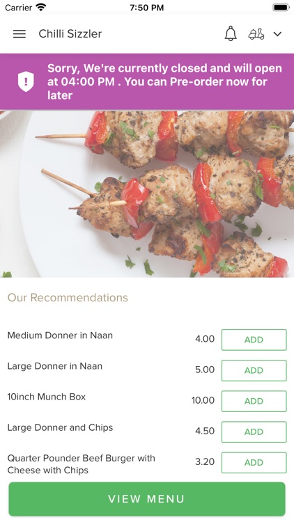 Chilli sizzler best sale