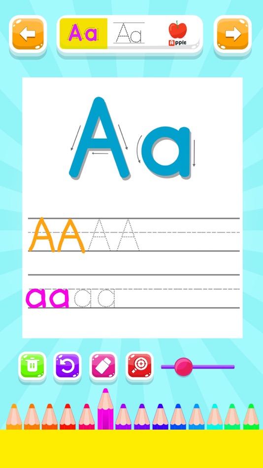 #4. English ABC – Learn to Write (iOS) 来自: Classic fairy tales Interactive book for kids