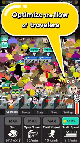 Game screenshot Metro Pocket : Idle Station hack