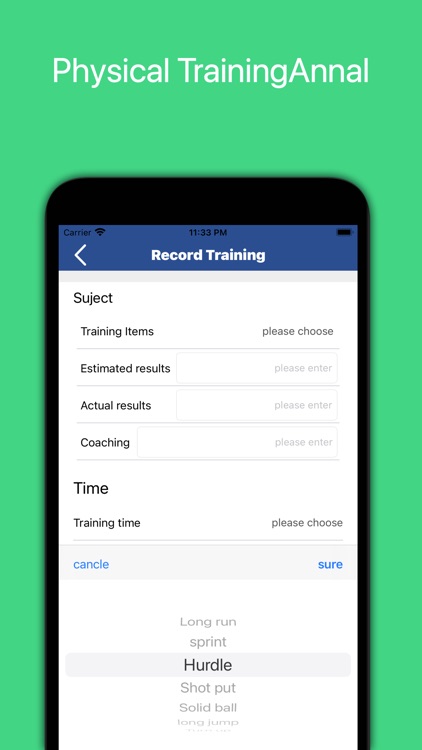 Physical TrainingAnnal