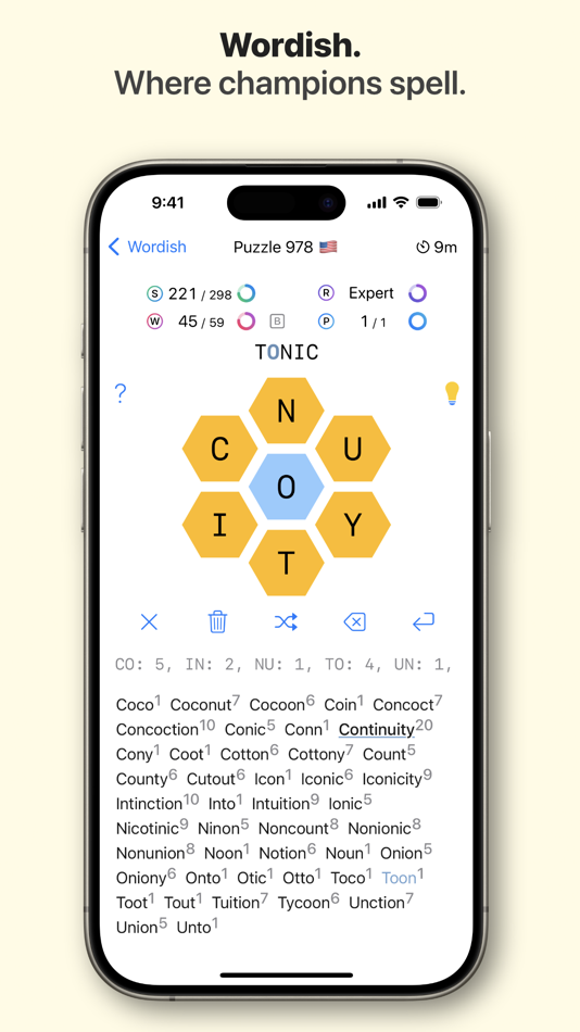 Wordish: Word Puzzle - 1.0.9 - (iOS)