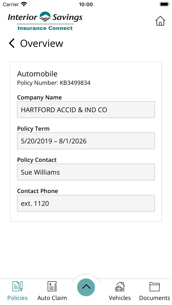 Interior Savings Insurance Svc