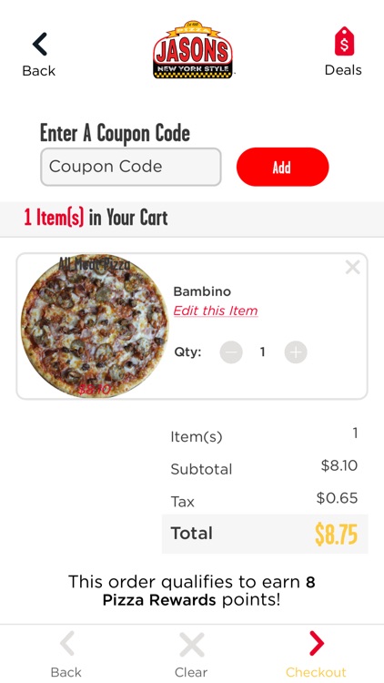 Jason's New York Pizza screenshot-4