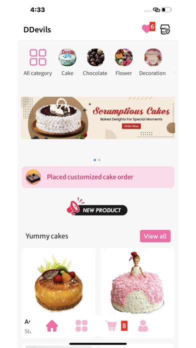 DDEVILS - Online Cake & Gifts Screenshot