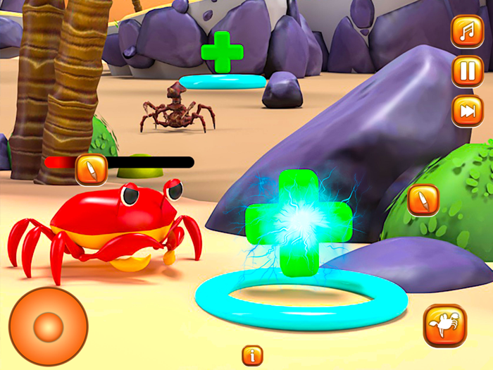 Crab Fight Gun Shooting Games