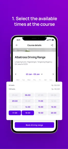 Game screenshot Swing - Book Driving Range App hack