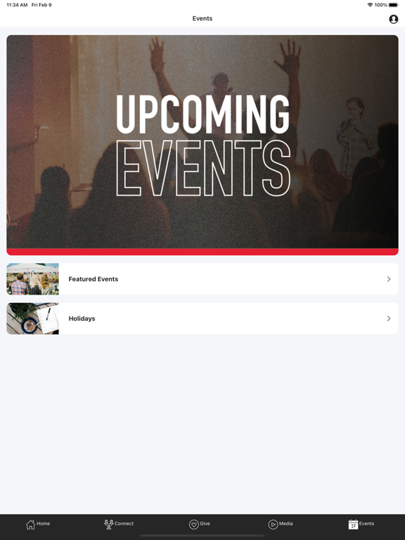 Message of Peace Church iPad screenshot 4 - Lifestyle app