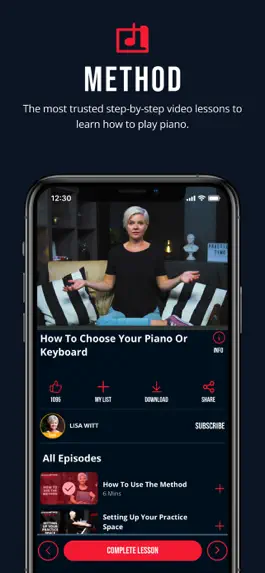 Game screenshot Pianote: The Piano Lessons App hack