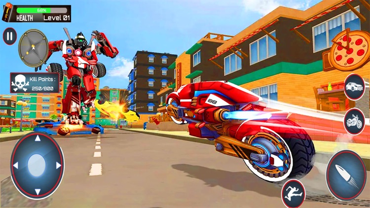 Superhero Robot Action Game