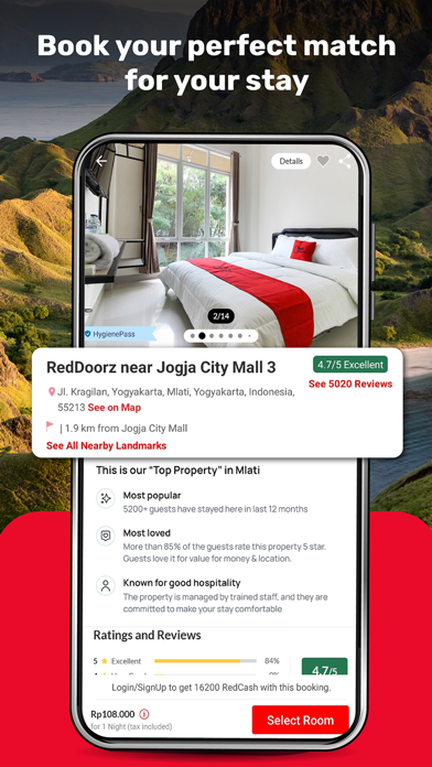 RedDoorz - Hotel Booking App Screenshot