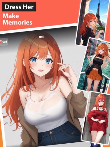 Waifu Anime AI Girlfriend Chatのおすすめ画像3