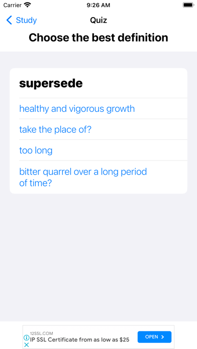 Smart Georgian Dictionary Screenshot
