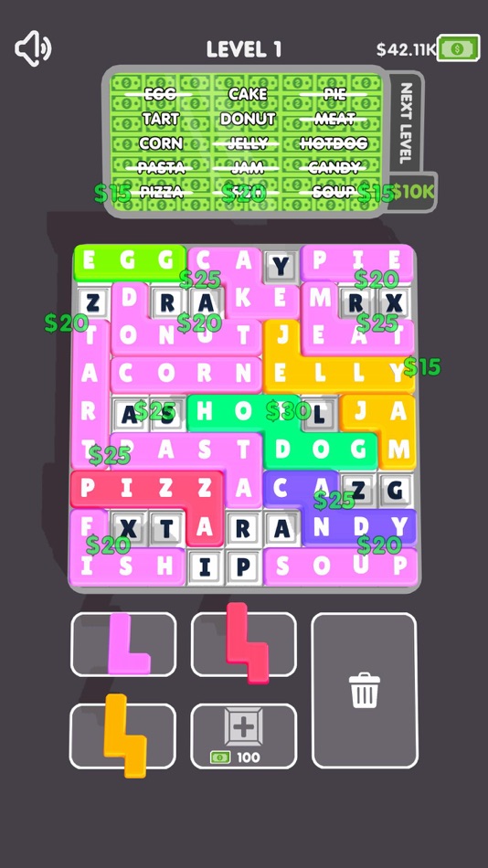 #1. Word Button (iOS) 由: Virtual Projects Oyun Yazilim Ve Teknoloji