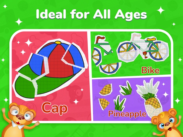 123 Fun Animal Puzzle Games