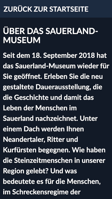 Sauerland-Museum Arnsberg Screenshot