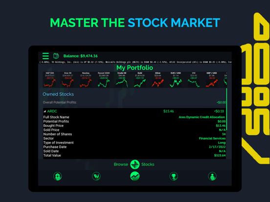 Screenshot #4 pour Spondooli: Stock Market Game