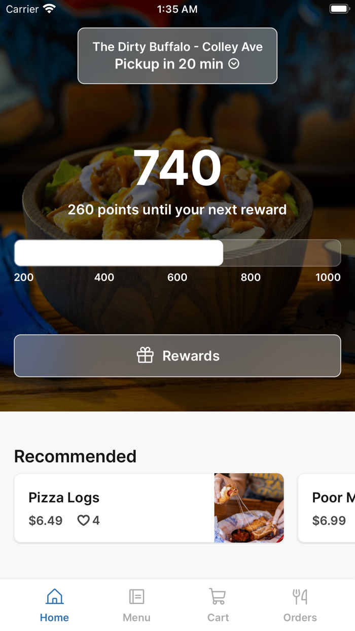 The Dirty Buffalo Restaurant