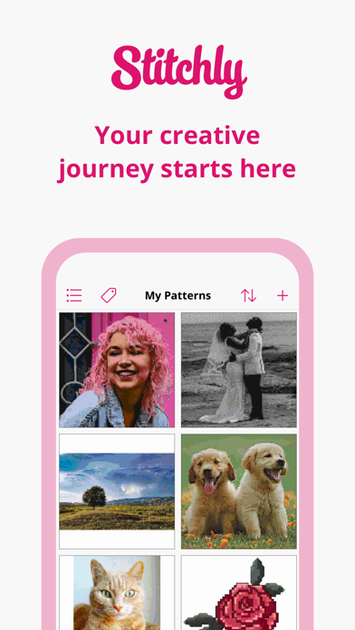 Stitchly: Cross stitch Screenshot