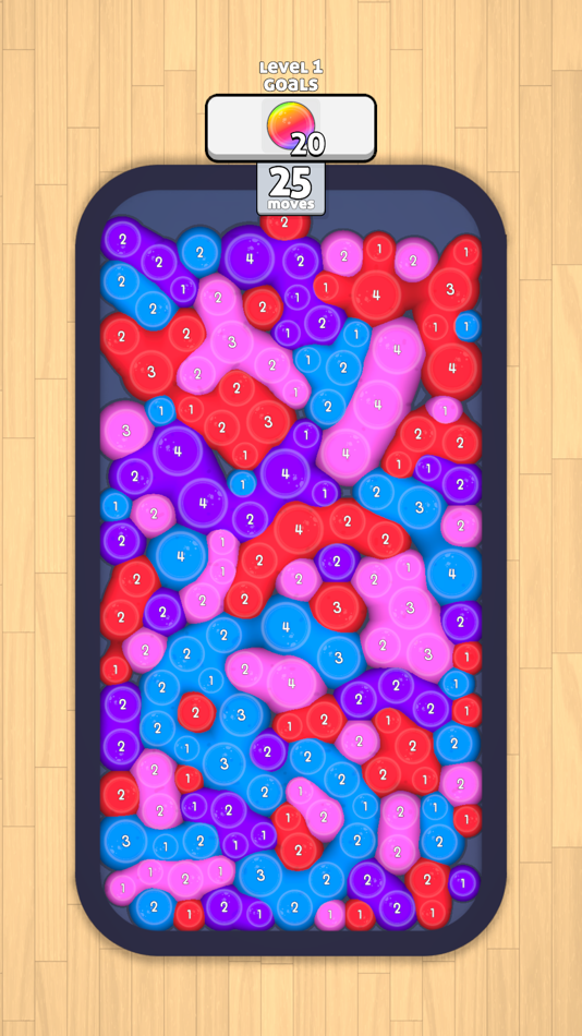 #4. Merge Pop (iOS) Podle: Kerem Akyuz
