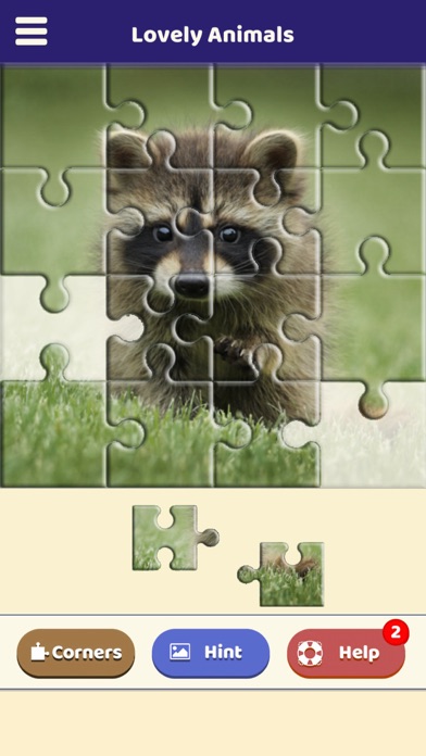 Screenshot #2 pour Lovely Animals Puzzle