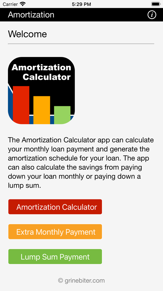 #1. Amortization Calculator (iOS) 由: H Valeur