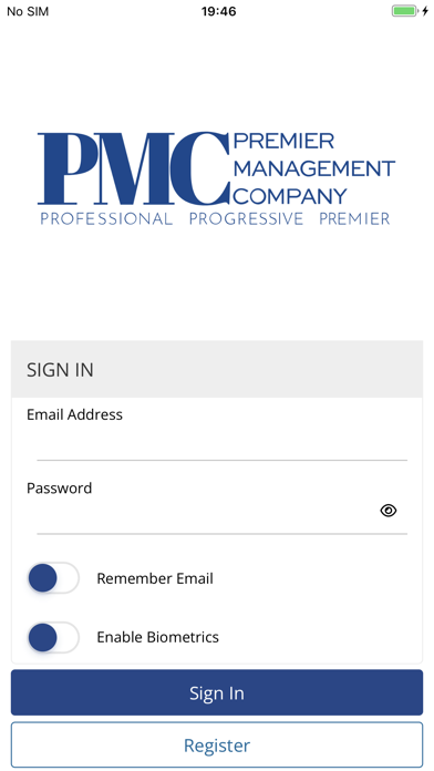 Premier Management Company App Screenshot