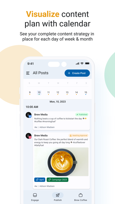 Statusbrew Companion App Screenshot