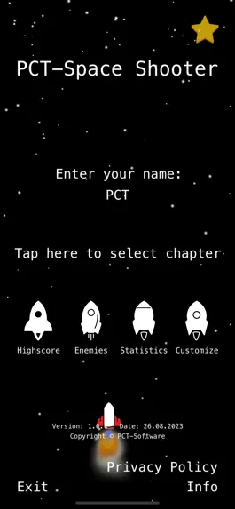 Game screenshot PCT-Space Shooter mod apk
