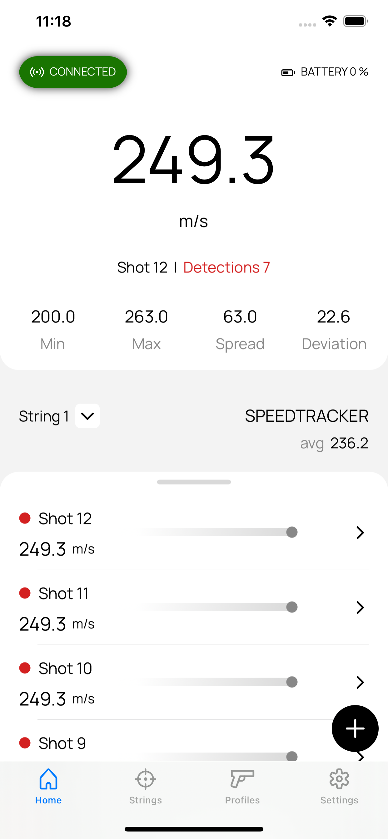 Speed Tracker air