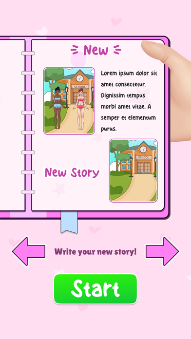 DIY Doll Diary: Paper Dress Up Screenshot