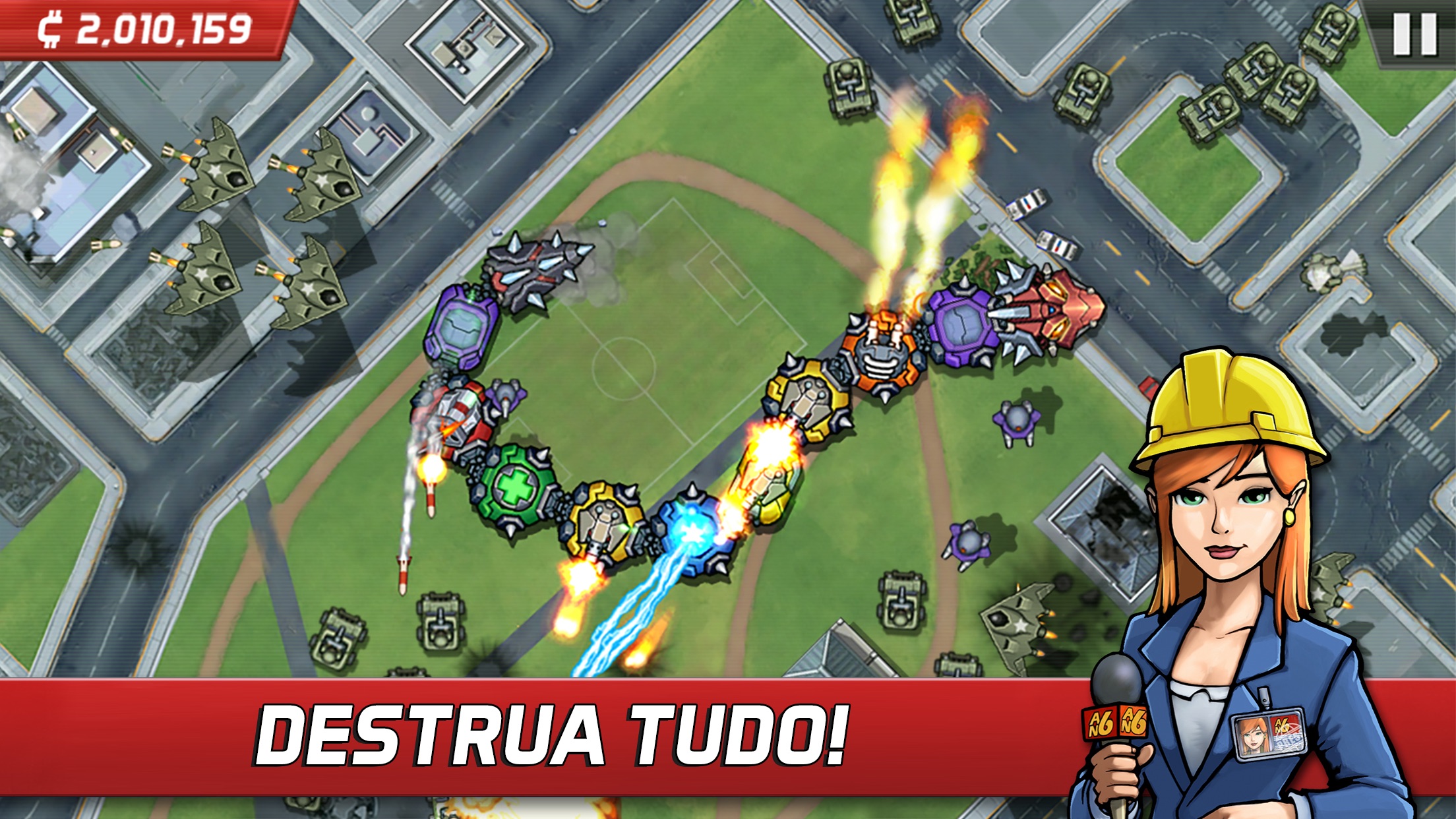 Screenshot do app Colossatron