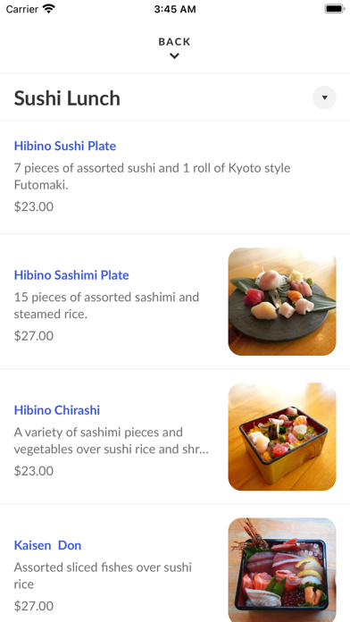 Hibino Lic Japanese Restaurant Screenshot
