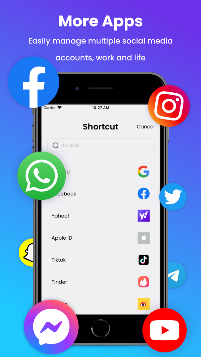Dual Space Parallel Dual Apps
