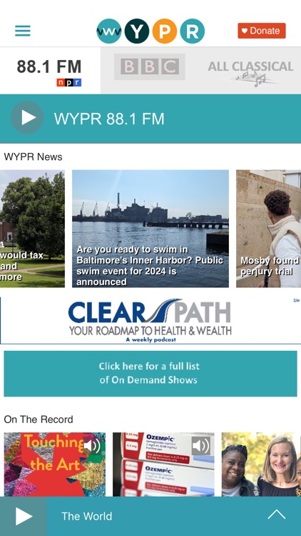 WYPR Public Radio App