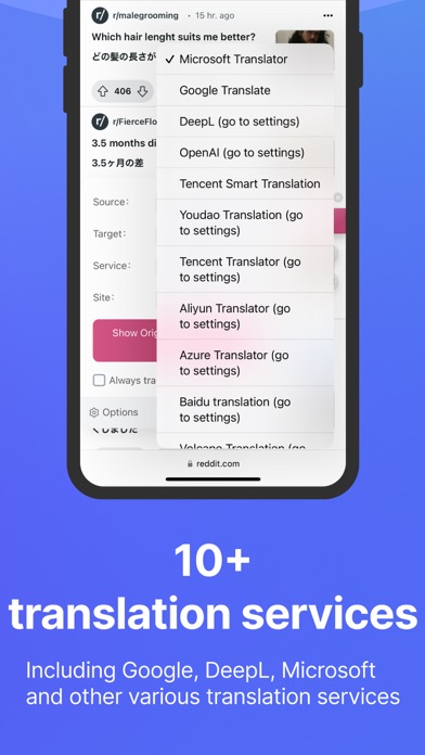 Immersive Translate for Safariのおすすめ画像3