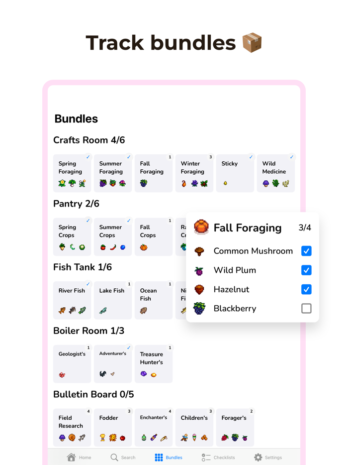 Assistant for Stardew Valley