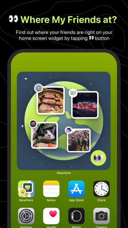 NearHere - BFF Map Widget