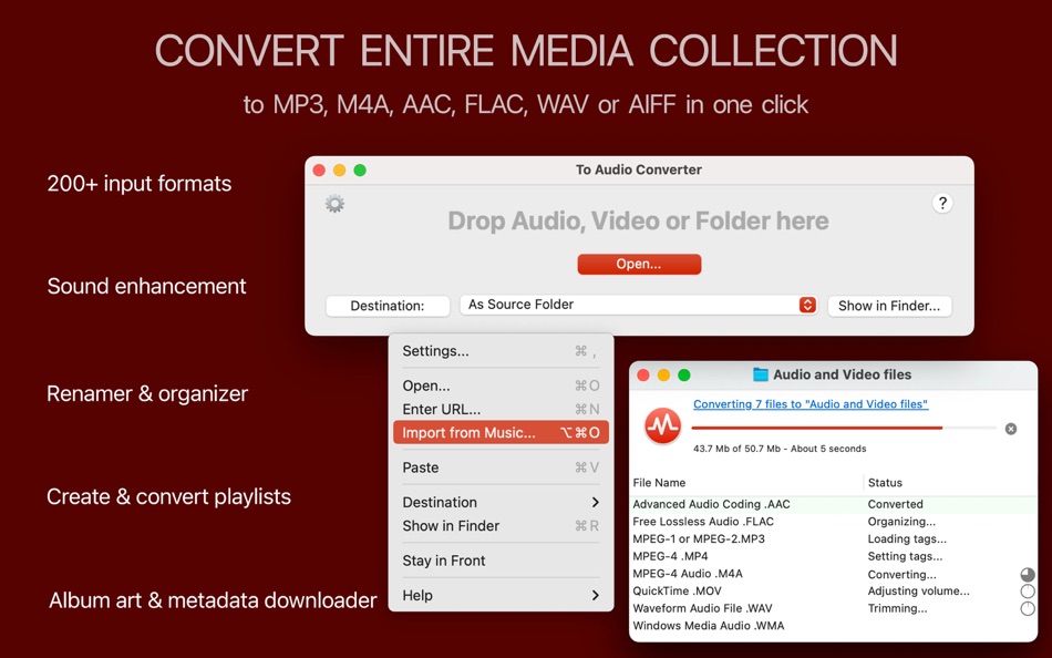 To Audio Converter - 1.0.20 - (macOS)