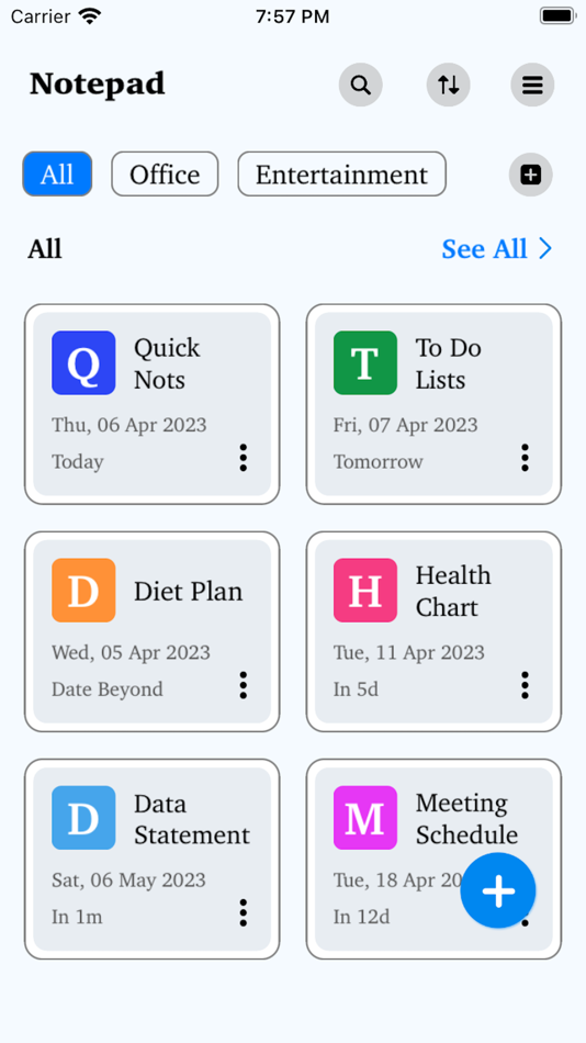 #1. Notepad - AI Note Taker (iOS) 由: Piyushkumar Bhut