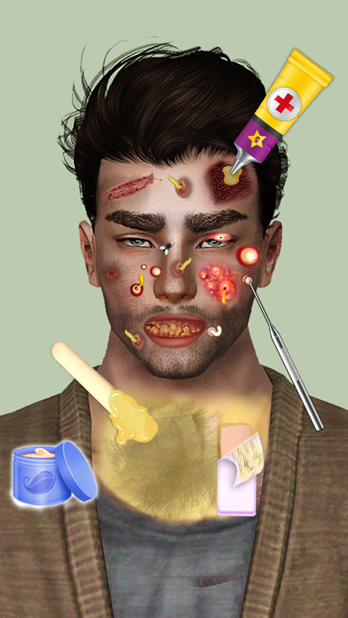 Waxing Hair ASMR Makeup Spa Screenshot