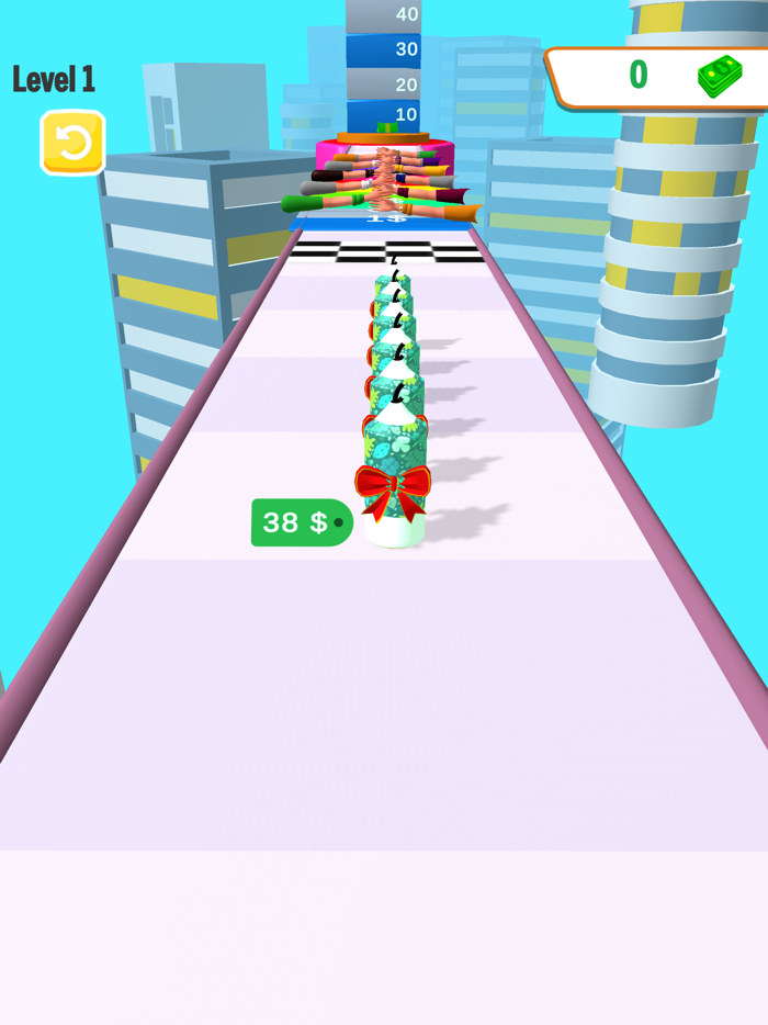 Candle Stack 3D - Craft Runner