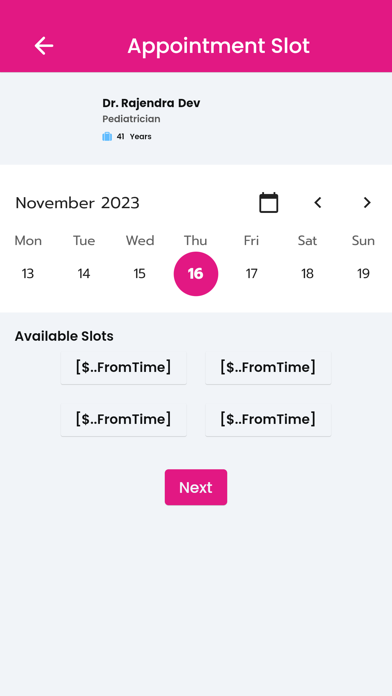 Platicare Hospital Screenshot