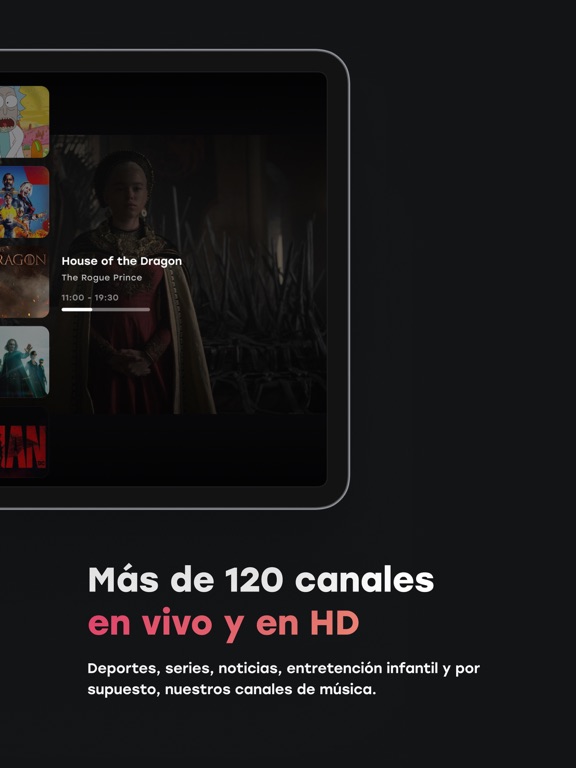 Zapping iPad screenshot 3 - Entertainment app