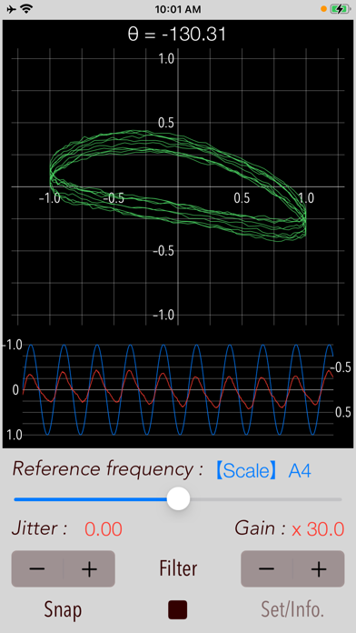 Sound Lissajous Meter screenshot1