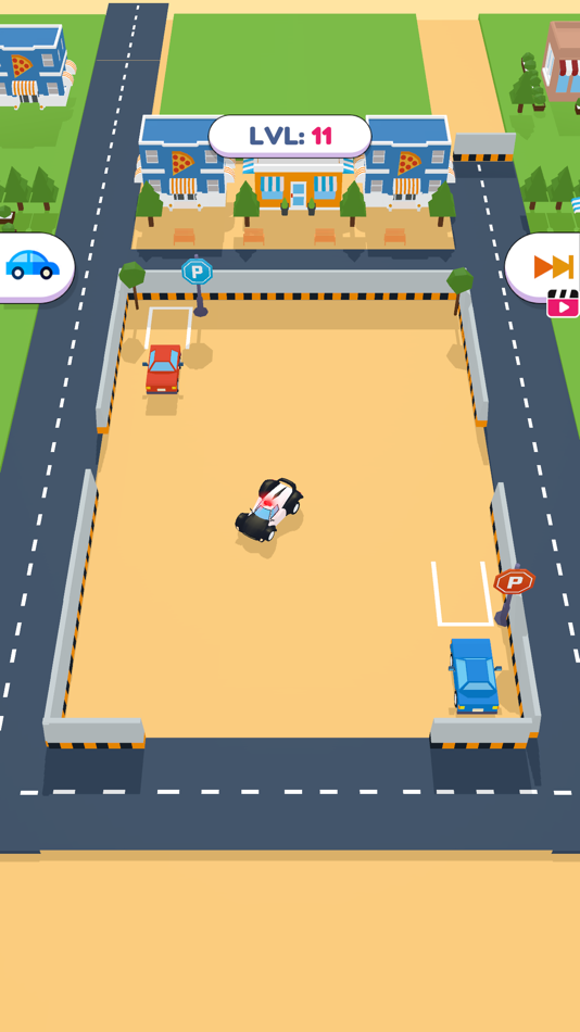 #2. Car Park - Draw Lines Puzzle (iOS) By: Genix Lab
