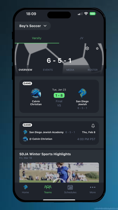 SDJA Lions Screenshot