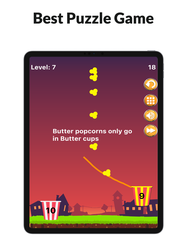 ‎Popcorn Puzzle Screenshot