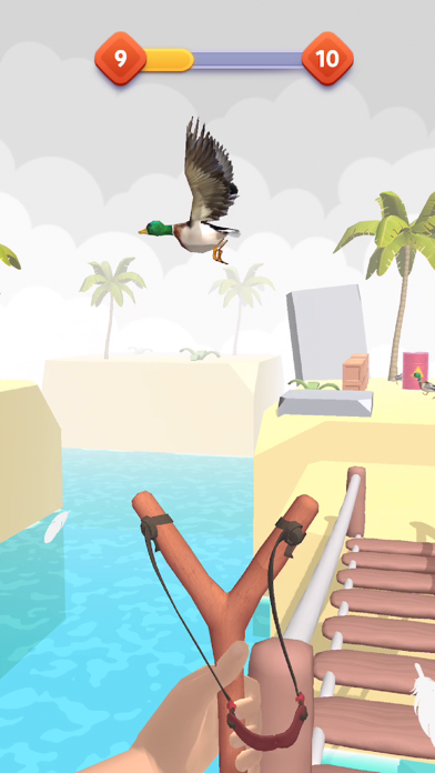 Slingshot Hit - Aim and shoot Screenshot